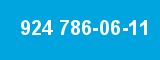 924 786-06-11 924 786-06-11